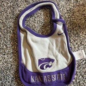 Nike Kids Purple and White Bib